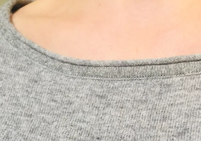 Pull gris - photo numéro 3