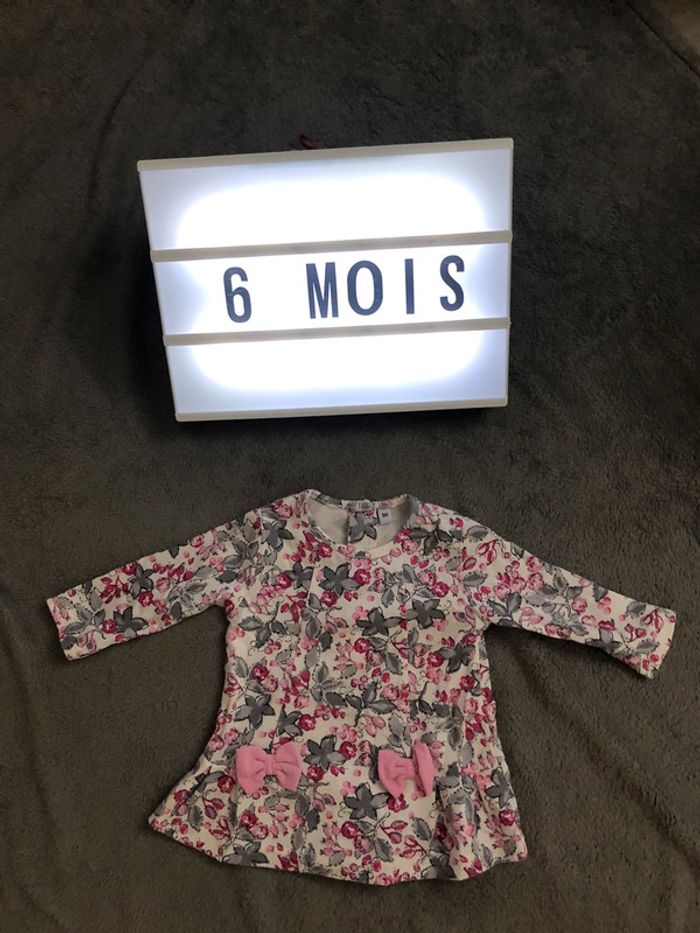 Robe manches longues 6 mois