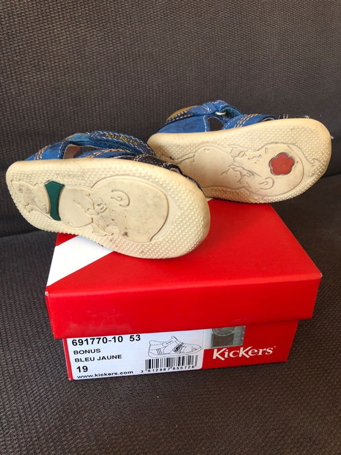 Sandale kickers t19 - photo numéro 4