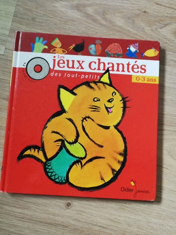Les jeux enchantés des tout-petits 0-3 ans, 42 comptines