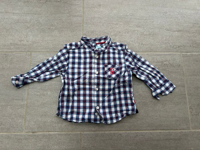 Lot 3 chemises manches longues 18 mois - photo numéro 5