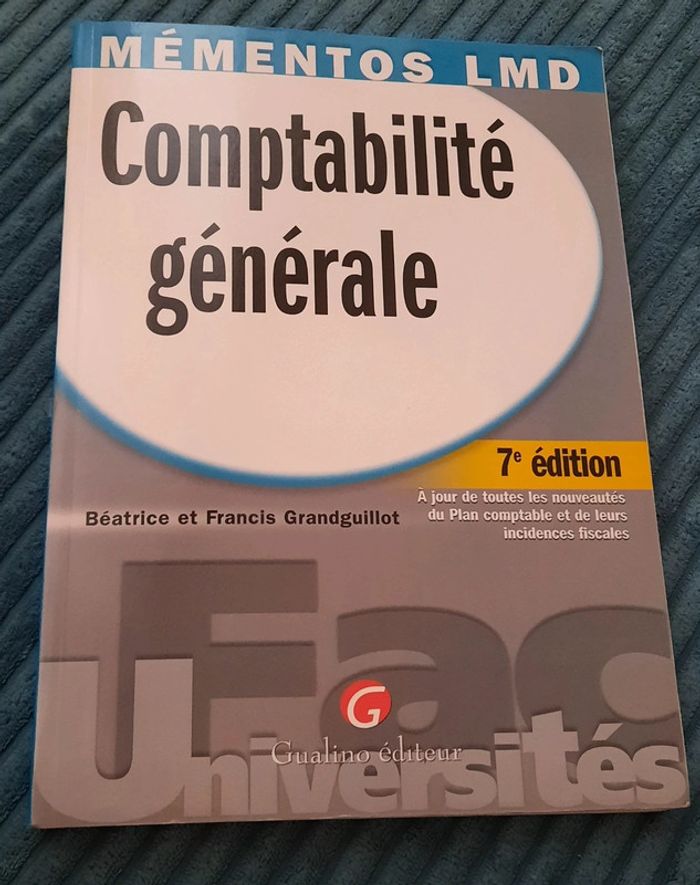 Livre Comptabilité générale