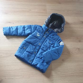 💚 Doudoune a capuche 4 ans Tissaia #emyfleury_4ansgarçon