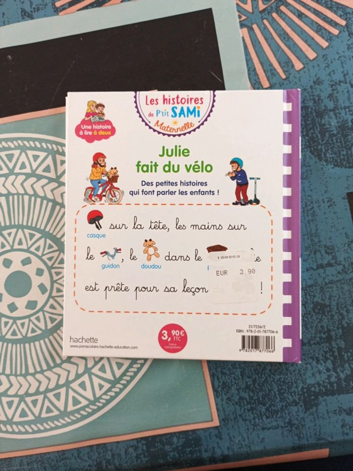 Les histoires du p'tit Sami Julie fait du vélo - photo numéro 2