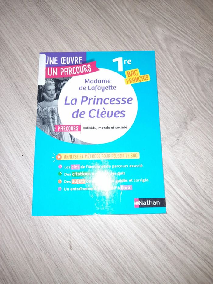 La princesse de Clèves bac français