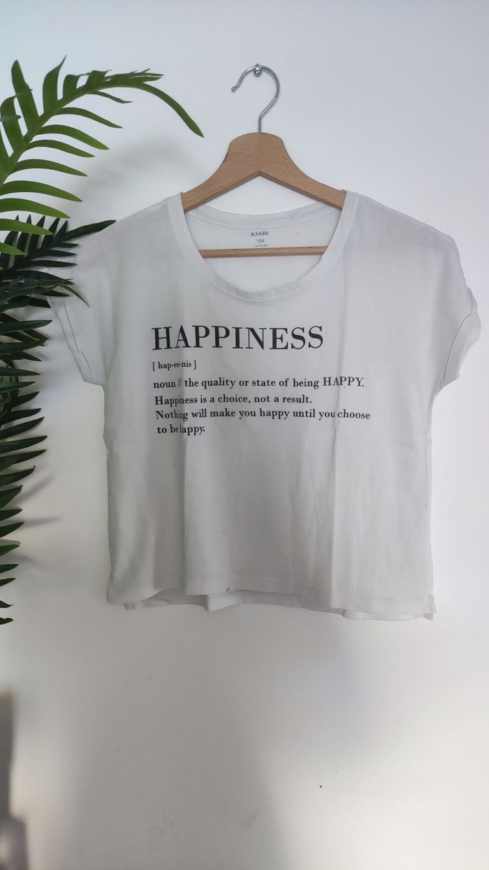 Tee-shirt manches courtes fille