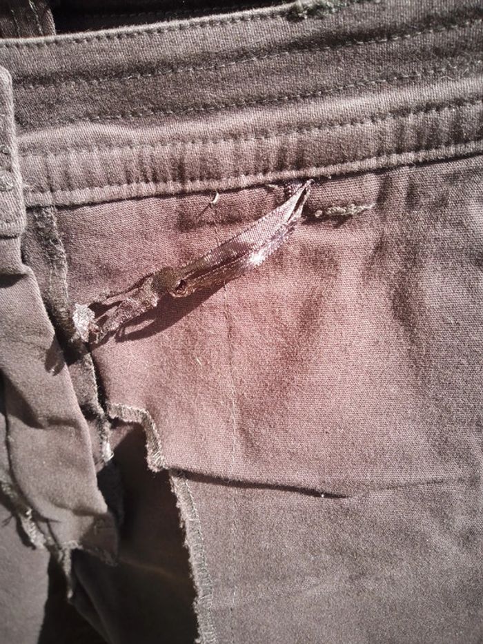 Pantalon large marron foncé - photo numéro 16