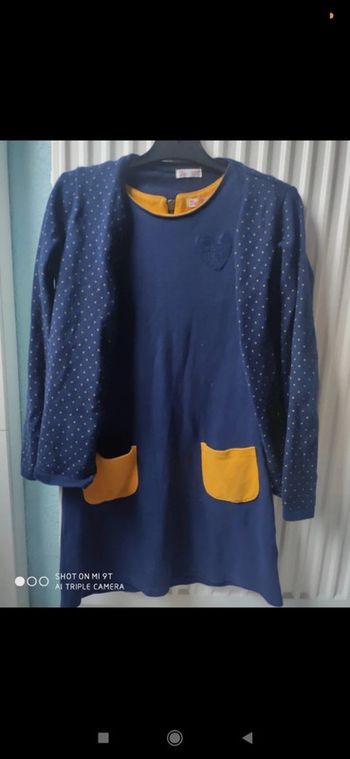 Ensemble robe gilet dpam