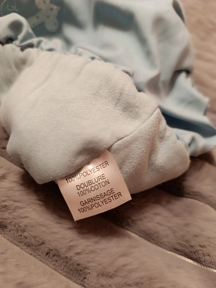 Robe chasuble doublée T. 3 mois - photo numéro 7