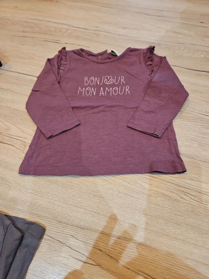 Lot de 4 t shirt ML 18 mois TAO - photo numéro 4