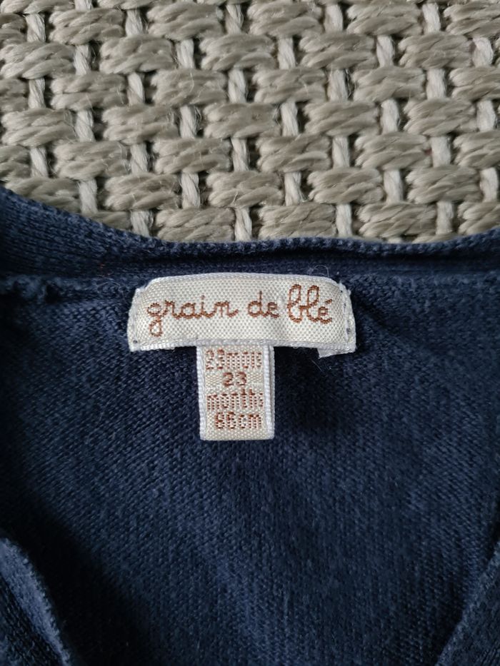 Gilet bleu marine - 23 mois - photo numéro 8