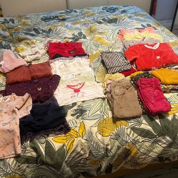 Lot hiver fille 12 mois.