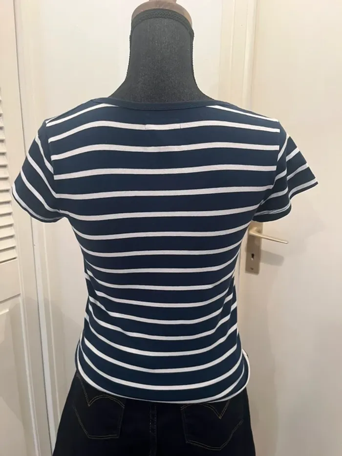 T shirt marinière - Little Marcel - taille XS - photo numéro 7