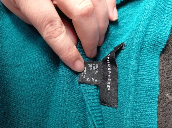 Pull bleu canard - photo numéro 3