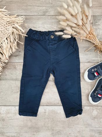 🌸Pantalon chino 18mois kiabi bleu marine