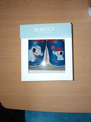 Coffret de chausson garçon 0-6 mois Robeez