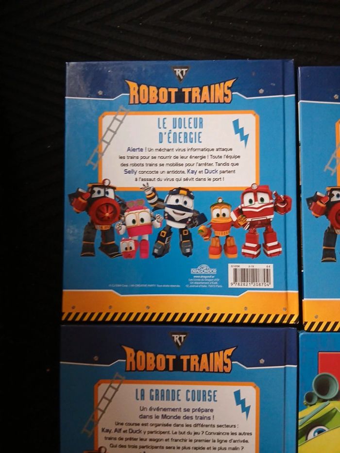 Livre robot trains ou chuchinggton - photo numéro 3