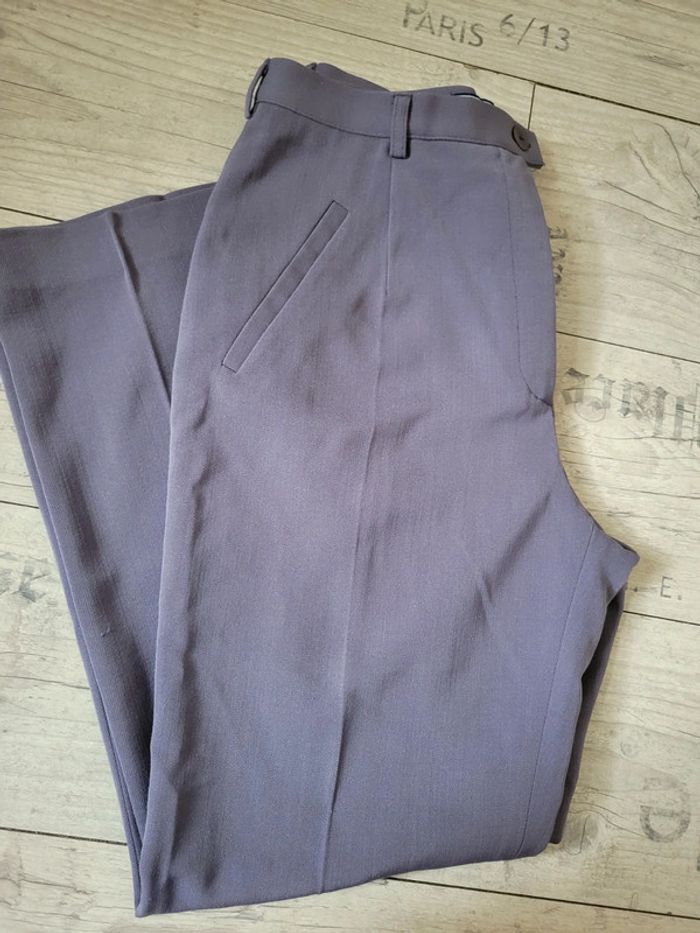 Pantalon fluide mauve - photo numéro 5