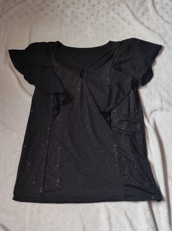 Haut pailleté taille 46/48 - photo numéro 2