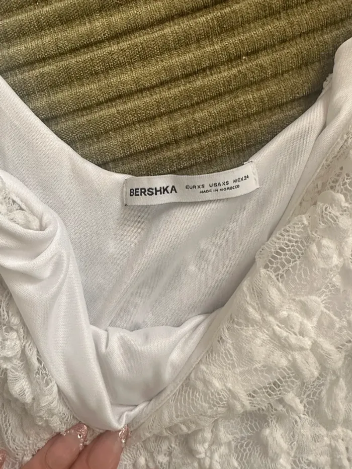 Robe Bershka blanche - photo numéro 5