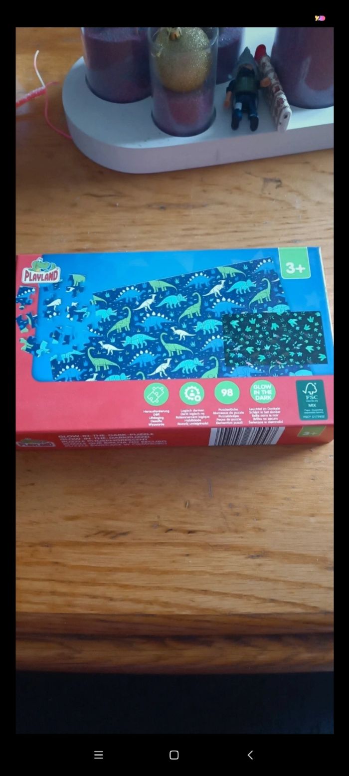 Puzzle dinosaure