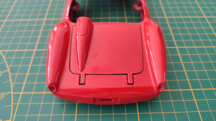 Carcasse coque phares avant pièce miniature Ferrari 250 testa rossa 1957 Burago Bburago 1/18 #B59 - photo numéro 4