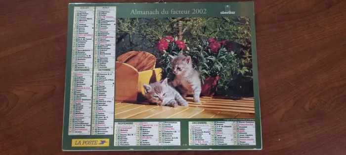 Almanach du facteur 2002 - photo numéro 2
