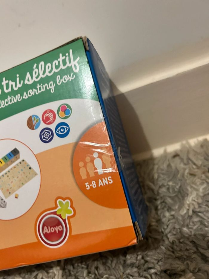 Ma boîte de tri sélectif beu Montessori neuf - photo numéro 2