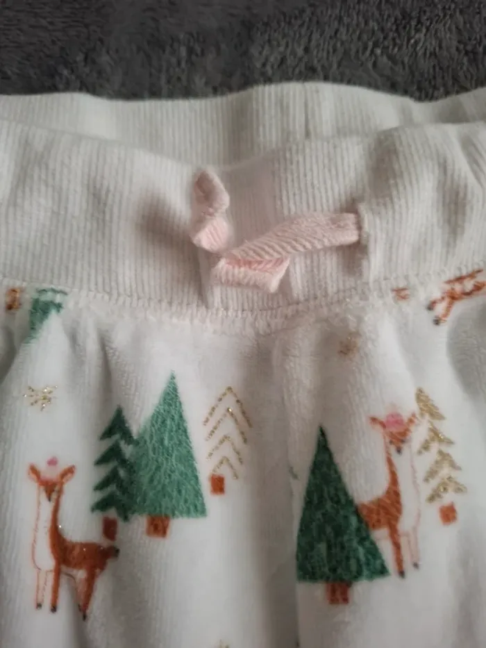 Pyjama Noël velours TAO 12 ans - photo numéro 3