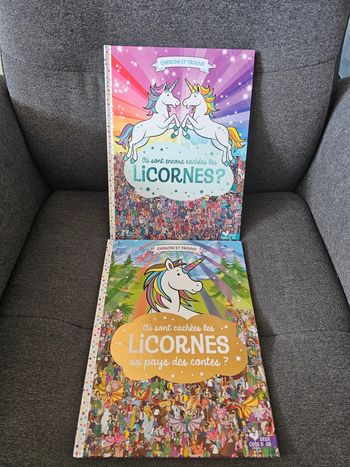 Lot 2 Cherche et Trouve : Où sont cachées les licornes