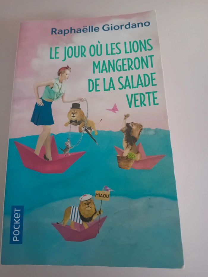 Livre "le jour où les lions mangeront de la salade verte"