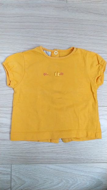 T-shirt MC 3 mois papillon