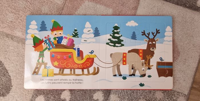 Livre puzzle noël - photo numéro 3
