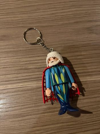 Porte clé sirène triton playmobil