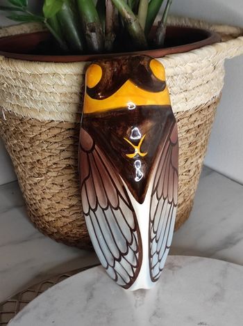 Cigale décorative murale