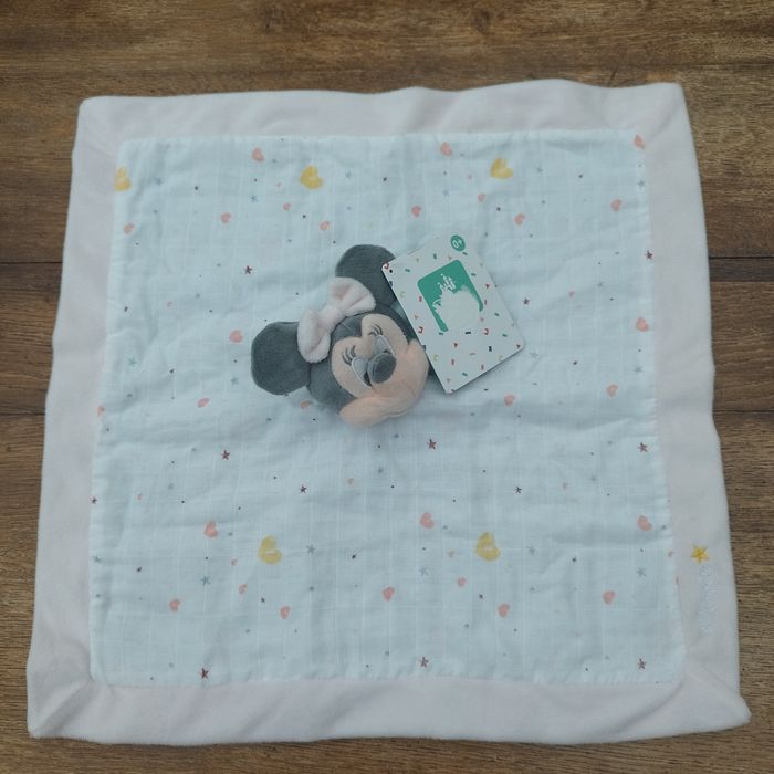 Grand doudou plat linge Disney Minnie