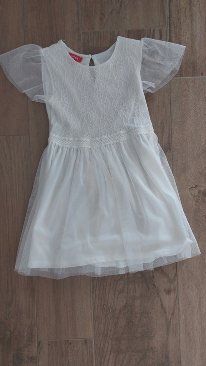 Robe fille 5 ans tissaia (mariage, baptême, communication) - photo numéro 2