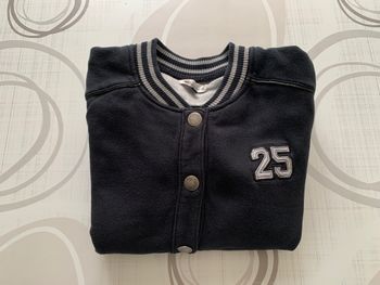 Blouson Teddy noir et gris - 42/44 - K woman