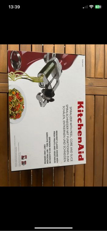 Spiralizer kitchenaid
