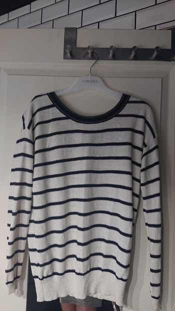 Pull marinière promod t s 36