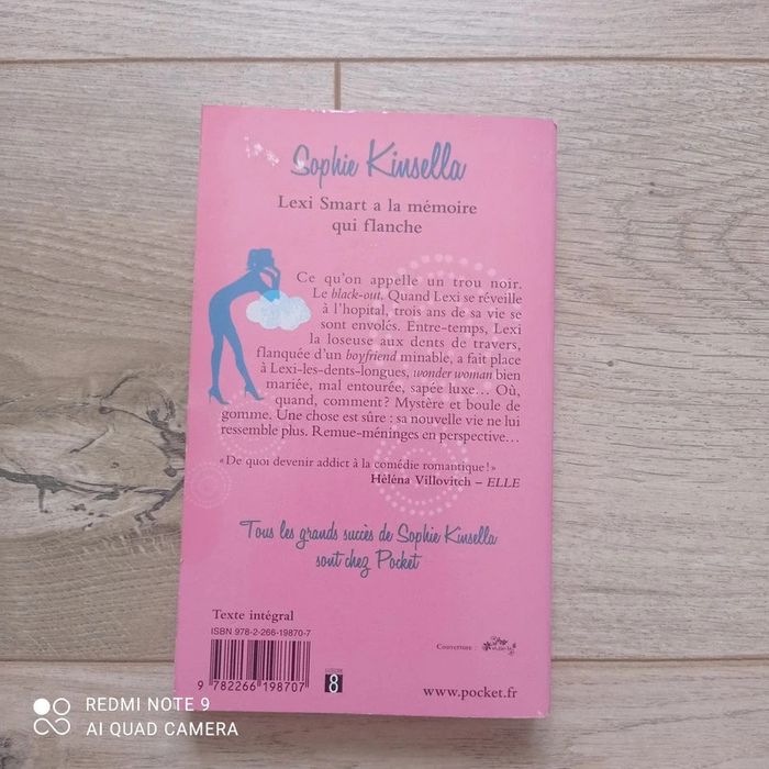 Livre Lexie Smart a la mémoire qui flanche - photo numéro 2