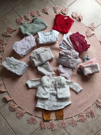 Lot vêtements 1 mois