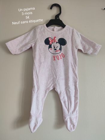 Pyjama 3 mois fille