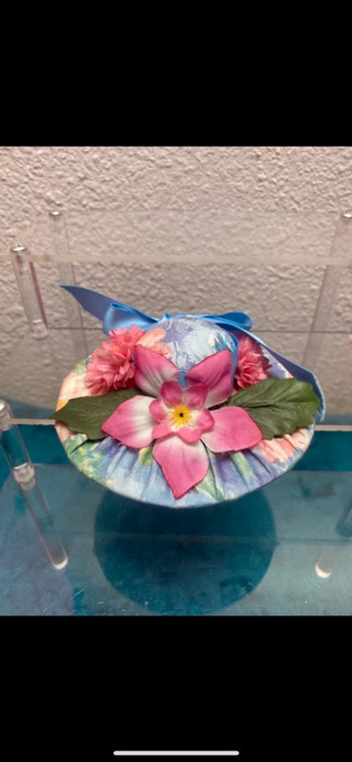 Petit chapeau couture porte-aiguilles - photo numéro 4