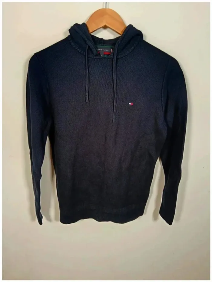 C14 sweat marine Tommy Hilfiger S