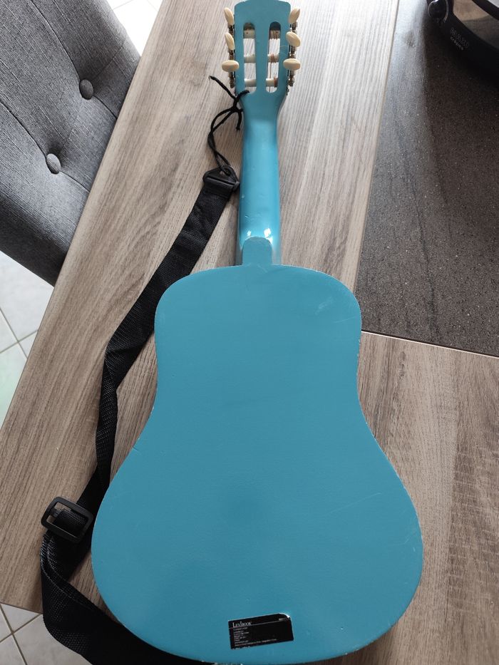 Guitare enfant la reine des neiges - photo numéro 4