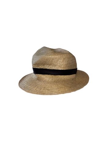 Chapeau de paille style panama