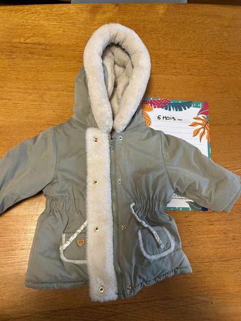 Manteau hiver fille - 1 pièce - 6 mois