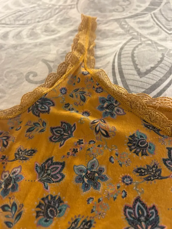 Débardeur jaune moutarde - photo numéro 2