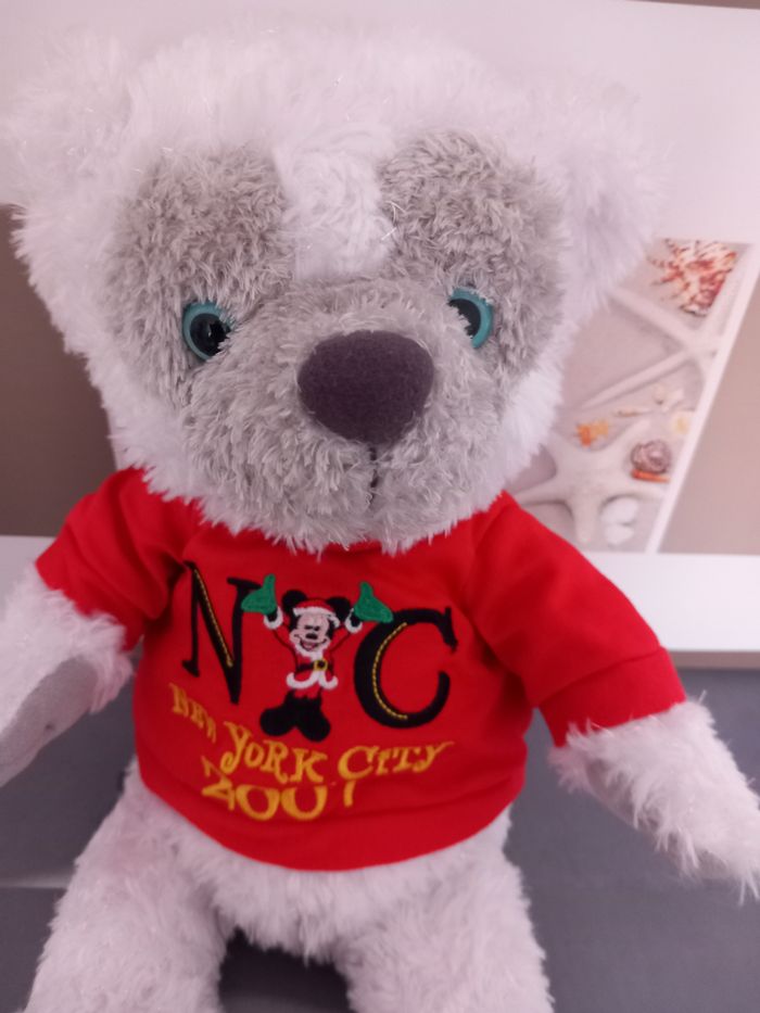 Ours peluche NYC Disney New York city 2007
Mesure 38cm